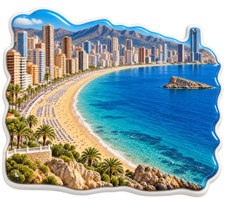 Benidorm magnet
