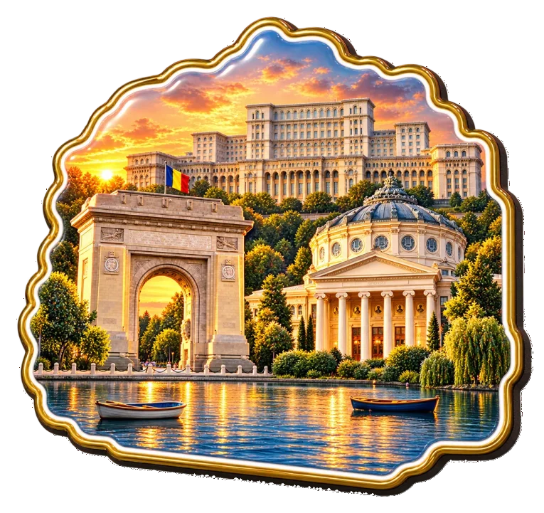 Bucharest magnet