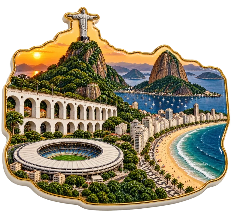 Rio de Janeiro magnet